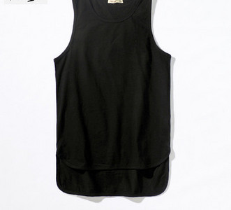 Alkalmi férfi felső ovális nyakkivágással