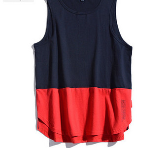 Alkalmi férfi felső ovális nyakkivágással