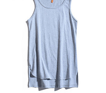 Alkalmi férfi felső ovális nyakkivágással