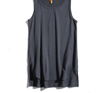 Alkalmi férfi felső ovális nyakkivágással