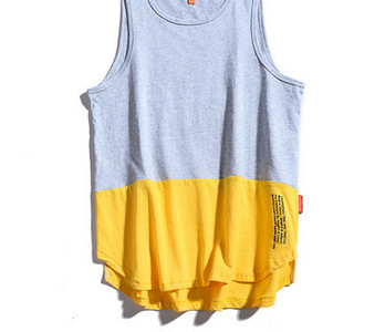 Alkalmi férfi felső ovális nyakkivágással