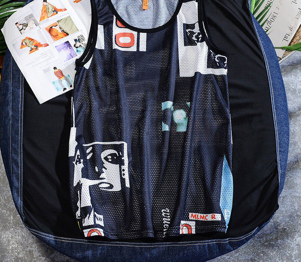 Alkalmi férfi felső ovális nyakkivágással