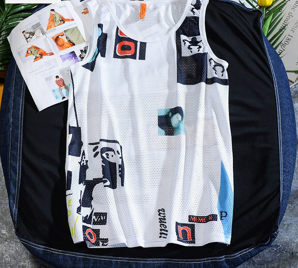 Alkalmi férfi felső ovális nyakkivágással