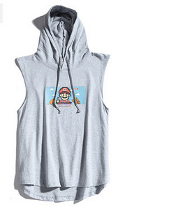 Széles modell férfi akasztófülke kapucnival és megkötővel