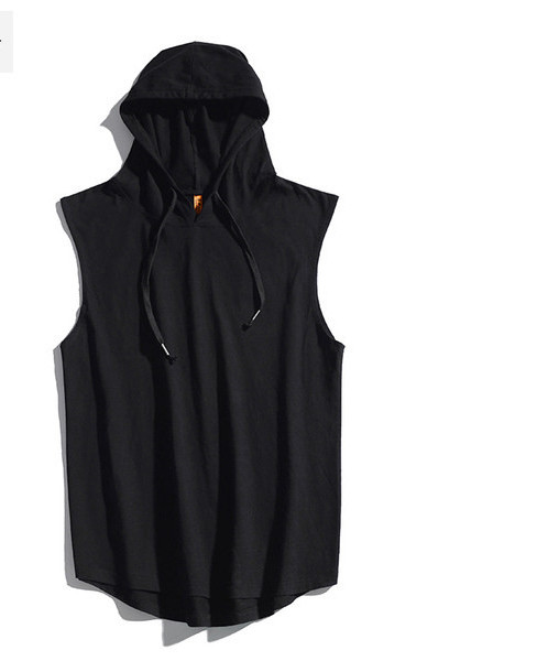 Széles modell férfi akasztófülke kapucnival és megkötővel