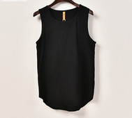 Muška majica bez rukava s okruglim izrezom - različite boje