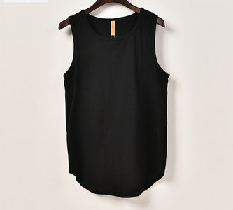 Muška majica bez rukava s okruglim izrezom - različite boje