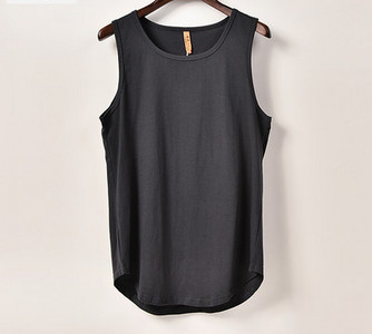 Muška majica bez rukava s okruglim izrezom - različite boje