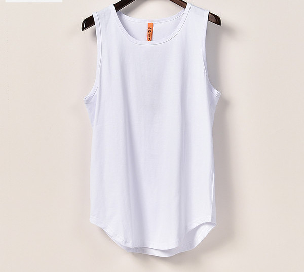 Muška majica bez rukava s okruglim izrezom - različite boje