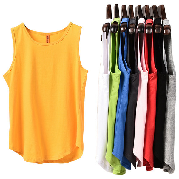 Muška majica bez rukava s okruglim izrezom - različite boje