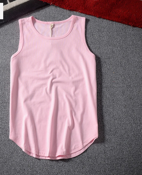 Férfi egyszínű felső, kerek nyakkivágással - sportoláshoz alkalmas