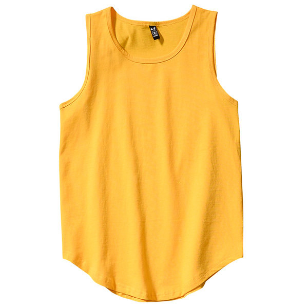 Férfi egyszínű felső, kerek nyakkivágással - sportoláshoz alkalmas