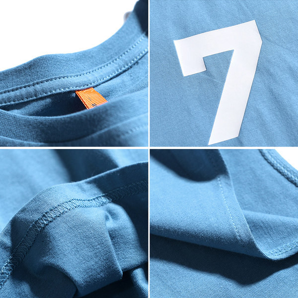 Muška dnevna majica bez rukava sa aplikacijom i natpisom