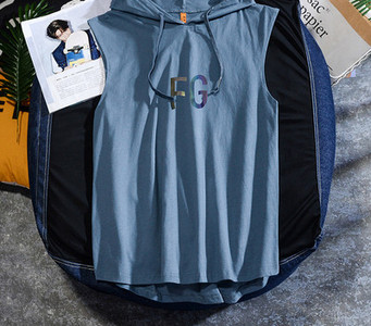 Meeste vabaaja topp lipsude ja kapuutsiga