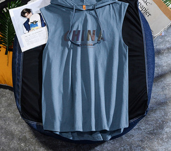 Meeste vabaaja topp lipsude ja kapuutsiga