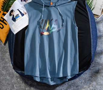 Meeste vabaaja topp lipsude ja kapuutsiga