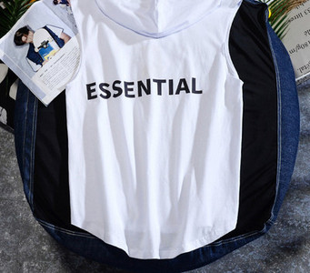 Meeste vabaaja topp lipsude ja kapuutsiga