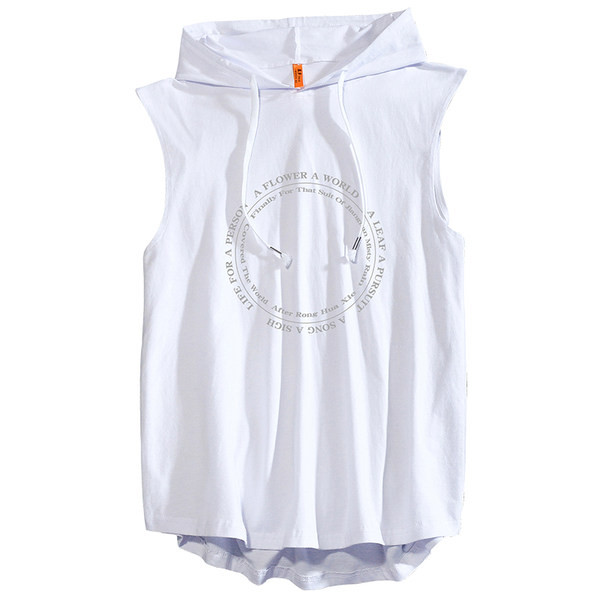 Meeste vabaaja topp lipsude ja kapuutsiga