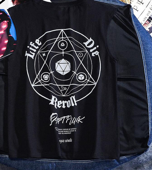 Ljetna majica bez rukava s reflektirajućim printom