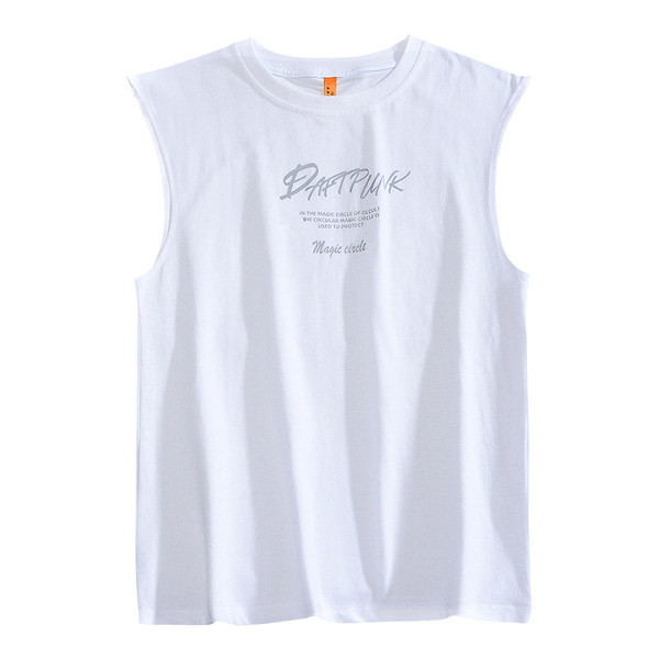 Ljetna majica bez rukava s reflektirajućim printom