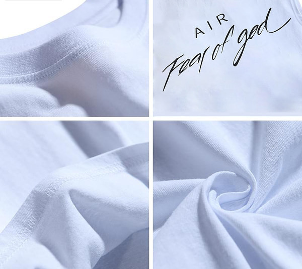 Dnevna majica bez rukava s ovalnim izrezom i natpisom za muškarce