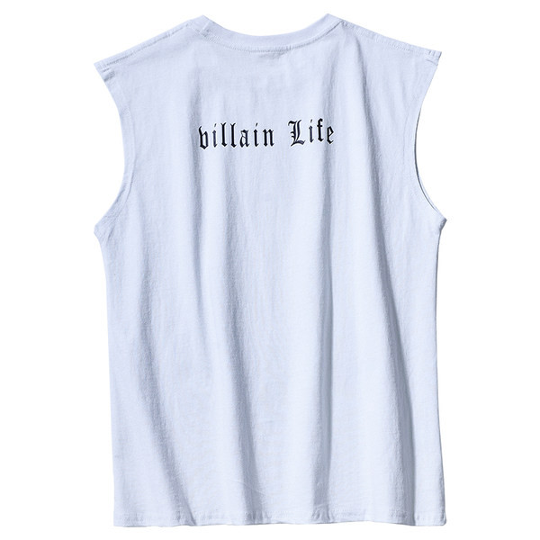 Széles férfi felső, színes nyomattal