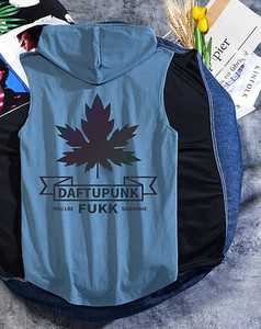 Új modell férfi felső, hátoldalán nyomattal