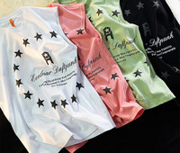 Pamučna sportska muška majica bez rukava s natpisom