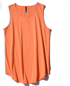 Egyszínű pamut felsőrész férfiaknak