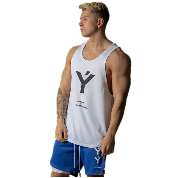 Muška sportska majica bez rukava s okruglim izrezom - više boja