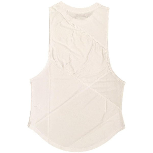 Ljetna izdužena majica bez rukava s ovalnim izrezom