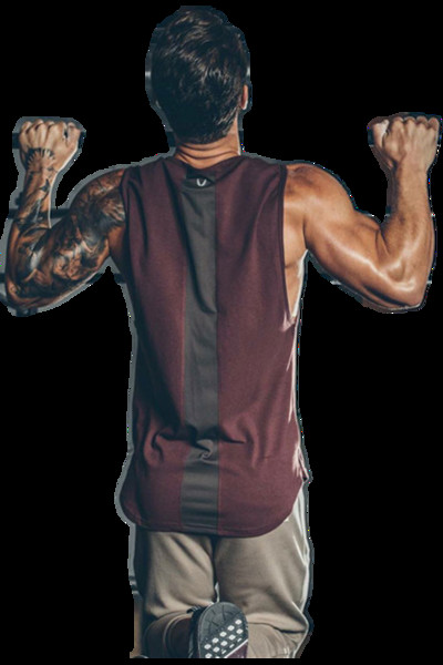 Dugačka sportska majica bez rukava za fitness trening