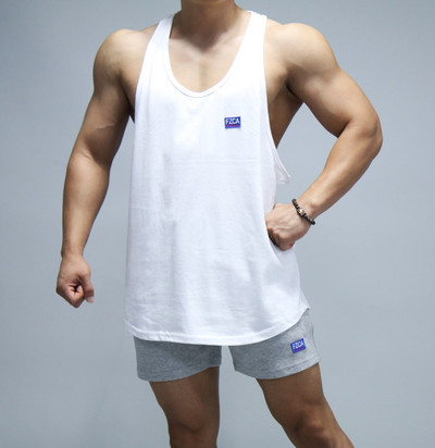 Ανδρικό φανελάκι κατάλληλο για σπορ - φαρδύ μοντέλο