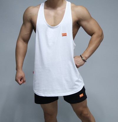 Ανδρικό φανελάκι κατάλληλο για σπορ - φαρδύ μοντέλο