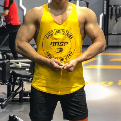 Új modell pamut férfi felső, felirattal