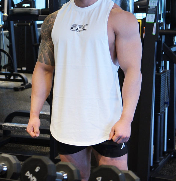 Férfi felső felirattal - sportolásra alkalmas