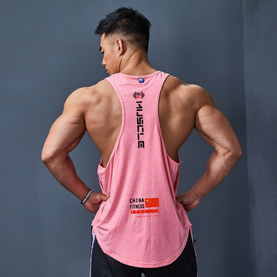 Pamučni sportski izrezani model bez rukava