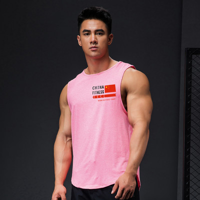 Ανδρικό αθλητικό φανελάκι με επιγραφές