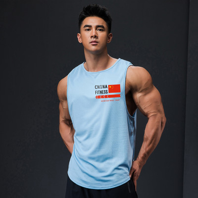 Ανδρικό αθλητικό φανελάκι με επιγραφές