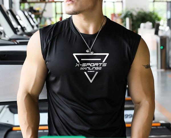 Férfi felső, kerek nyakkivágással, fekete-fehér színben