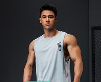 Αθλητικό φανελάκι με οβάλ λαιμόκοψη - πολλά χρώματα