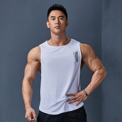 Αθλητικό φανελάκι με οβάλ λαιμόκοψη - πολλά χρώματα