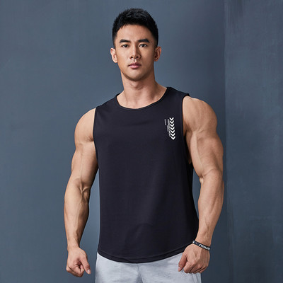 Αθλητικό φανελάκι με οβάλ λαιμόκοψη - πολλά χρώματα