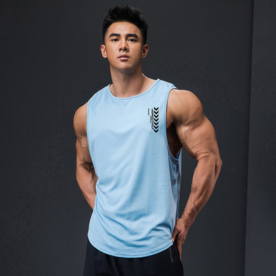 Αθλητικό φανελάκι με οβάλ λαιμόκοψη - πολλά χρώματα