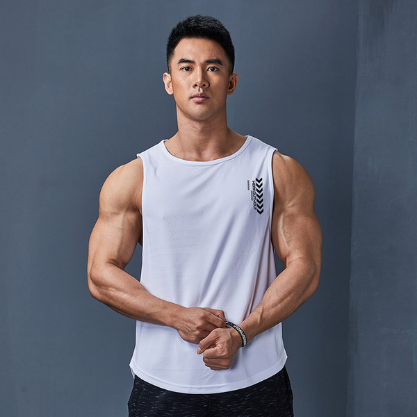 Αθλητικό φανελάκι με οβάλ λαιμόκοψη - πολλά χρώματα