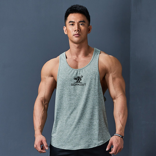 Férfi sportcipő rátéttel és kerek nyakkivágással