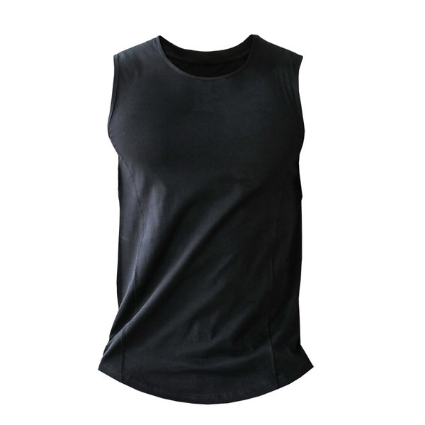 Obični model sportske majice bez rukava za fitness