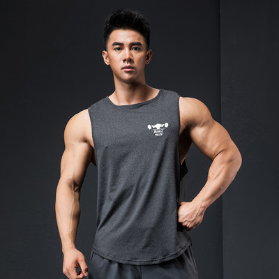 Κομμένο αθλητικό φανελάκι με στάμπα