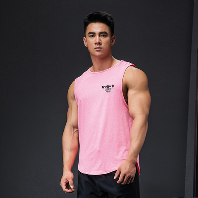 Κομμένο αθλητικό φανελάκι με στάμπα