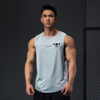 Κομμένο αθλητικό φανελάκι με στάμπα